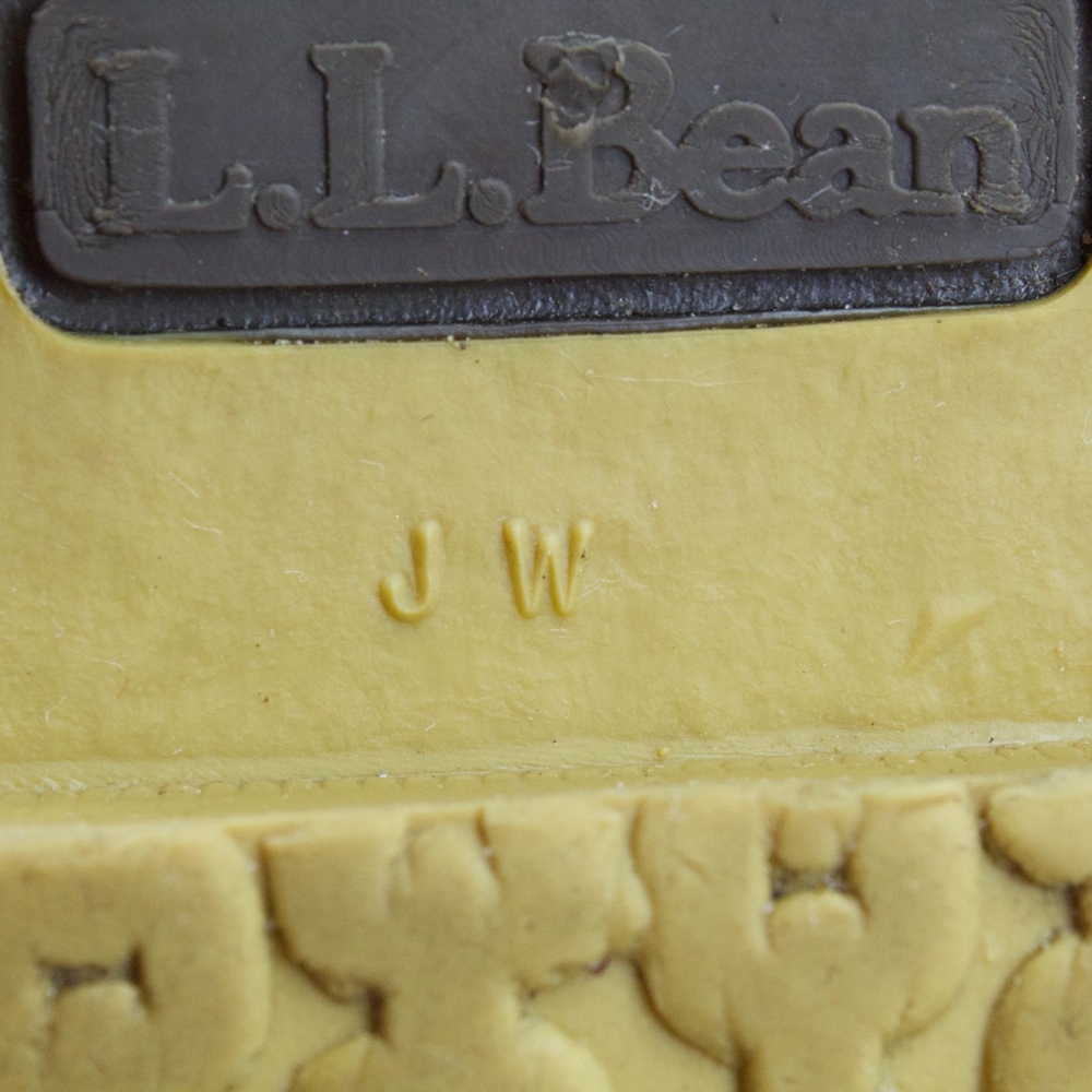 LL Bean Tumbled Leather Shearling Duck Boots 11 W - Picture 7 of 8